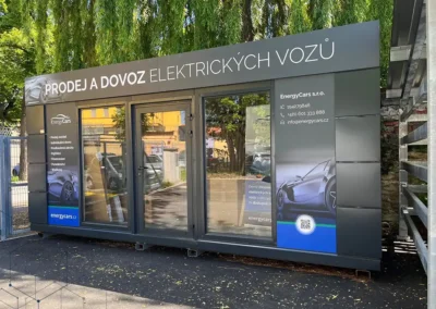 Reklamní polep výlohy